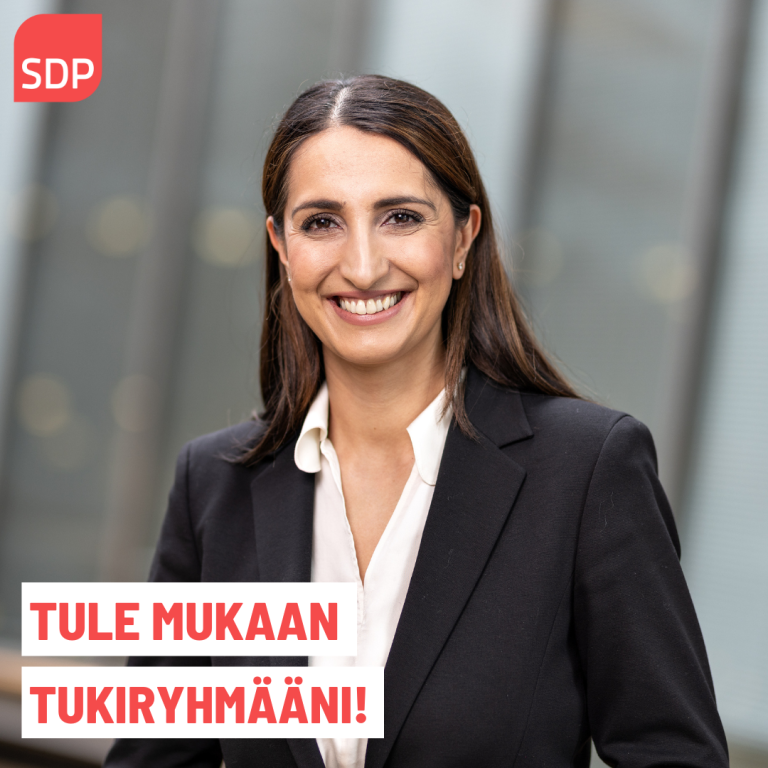 Tule mukaan varapuheenjohtajakampanjani tukiryhmään!