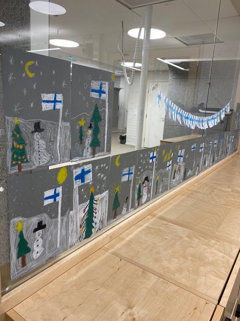 Itsenäisyys näkyy helsinkiläiskouluissa